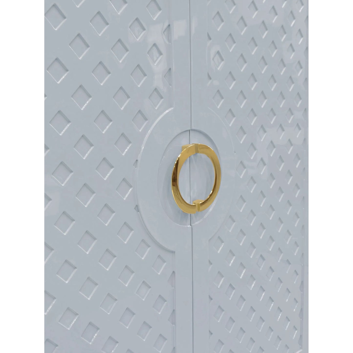 004 SI-2627572 | Closeup | Poppy Two Door Cabinet by Worlds Away. Made from unique in a unique style.