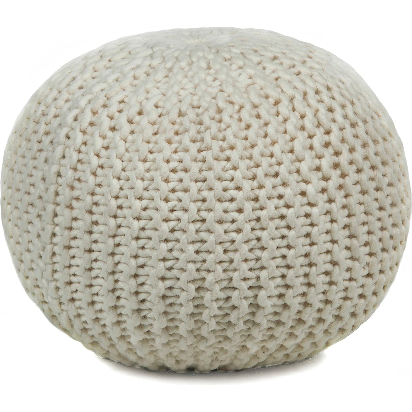 001 SI-2349072 | Primary Silo | Pouf POU-115 by Chandra. Made from outer: wool, filling: polystyrene balls in a transitional style.