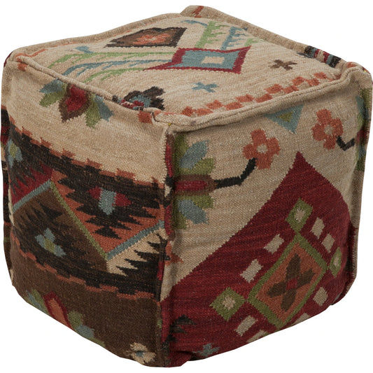 Frontier - 16466 by Livabliss in burgundy, beige, mocha, chocolate, rust, teal, olive. Made from 100% wool in a rustic style.