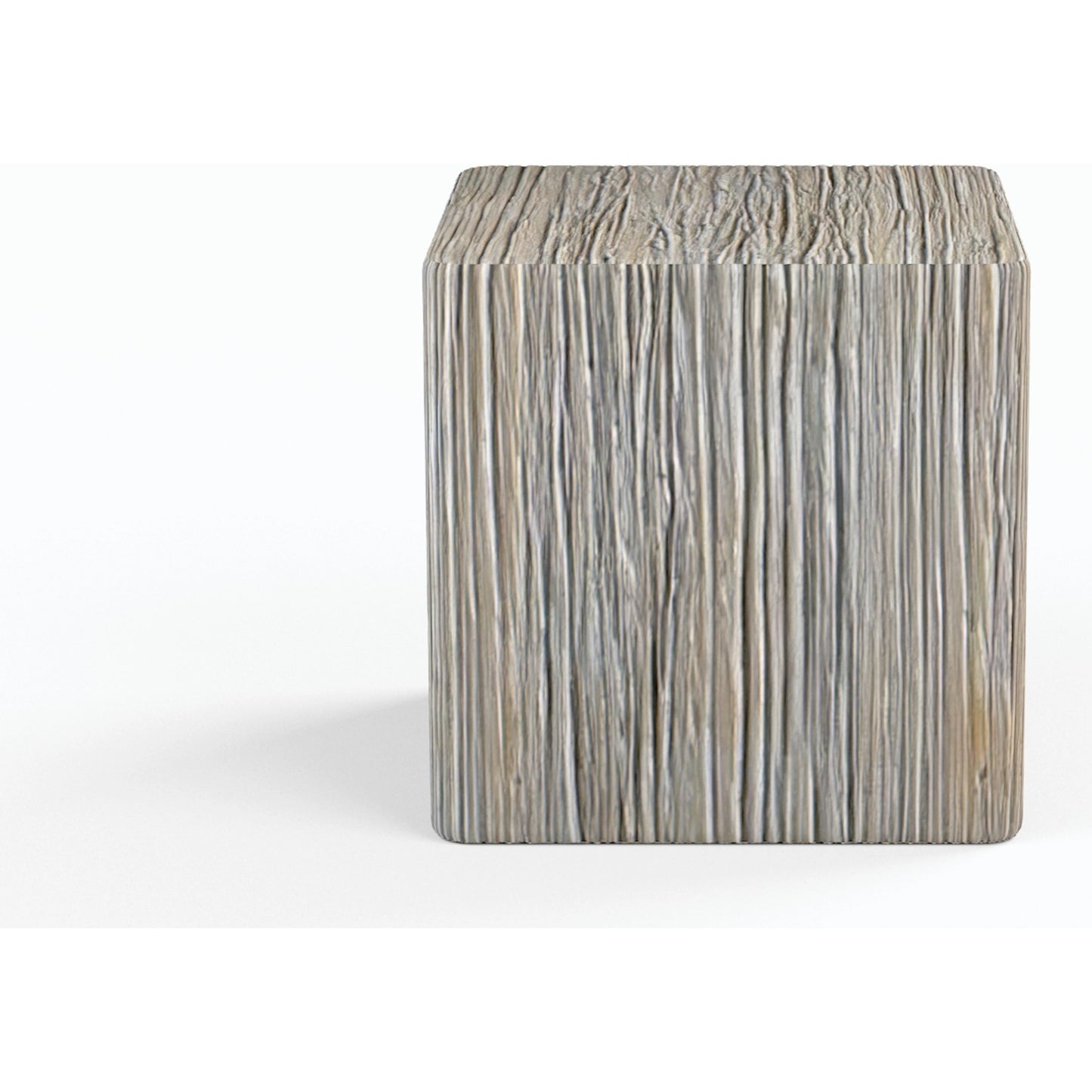 002 SI-2167266 | Additional Silo | Madera Outdoor End Table by Sunset West in wood. Made from gfr concrete in a modern style.