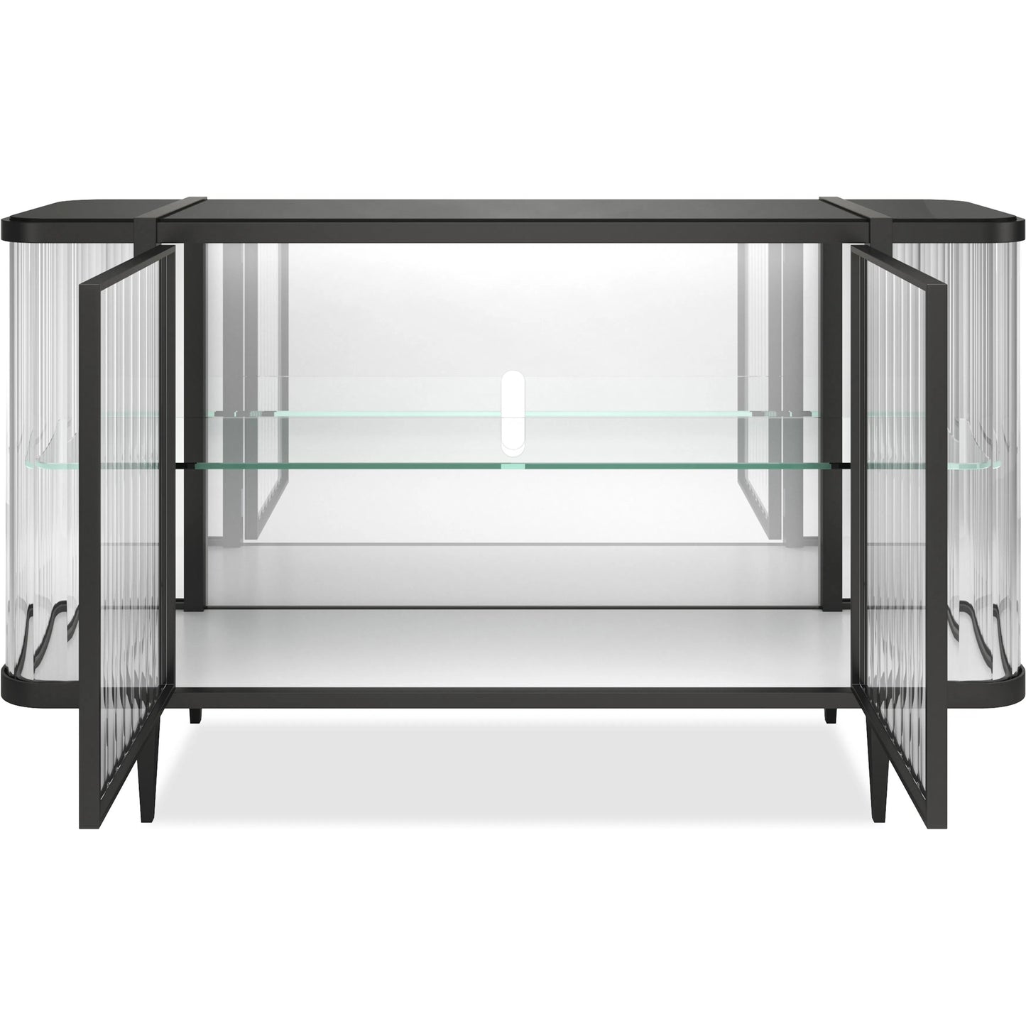 009 SI-2250595 | Additional Silo | Stop and Stare Console by Caracole. Made from metal, glass, acrylic in a unique style.