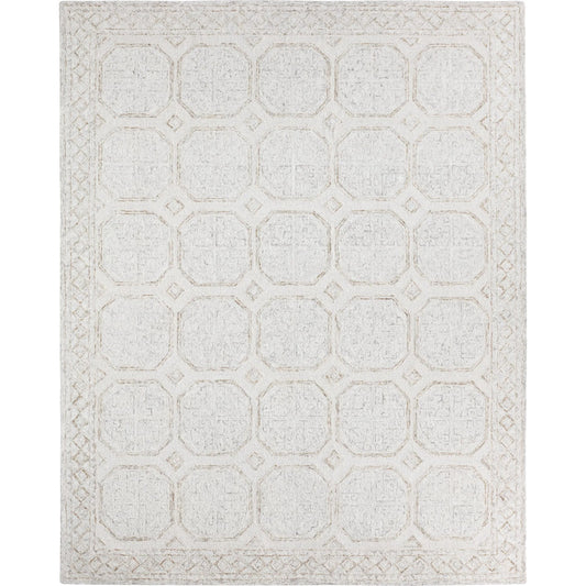 001 SI-2531344,SI-2531345,SI-2531346,SI-2531347,SI-2531348,SI-2531349 | Primary Silo | Province PRO11 Rug by Jaipur Living in ivory, white, gray. Made from 100% wool in a unique style.