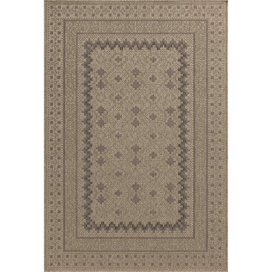 Providence PRC-06 Outdoor Rug by Chris Loves Julia x Loloi in charcoal, dove. Made from 100% polypropylene in a unique style.