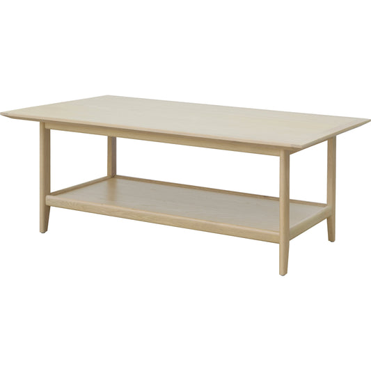 Pryce Coffee Table by Surya in brown and wood finish. Made from oak in a modern style.