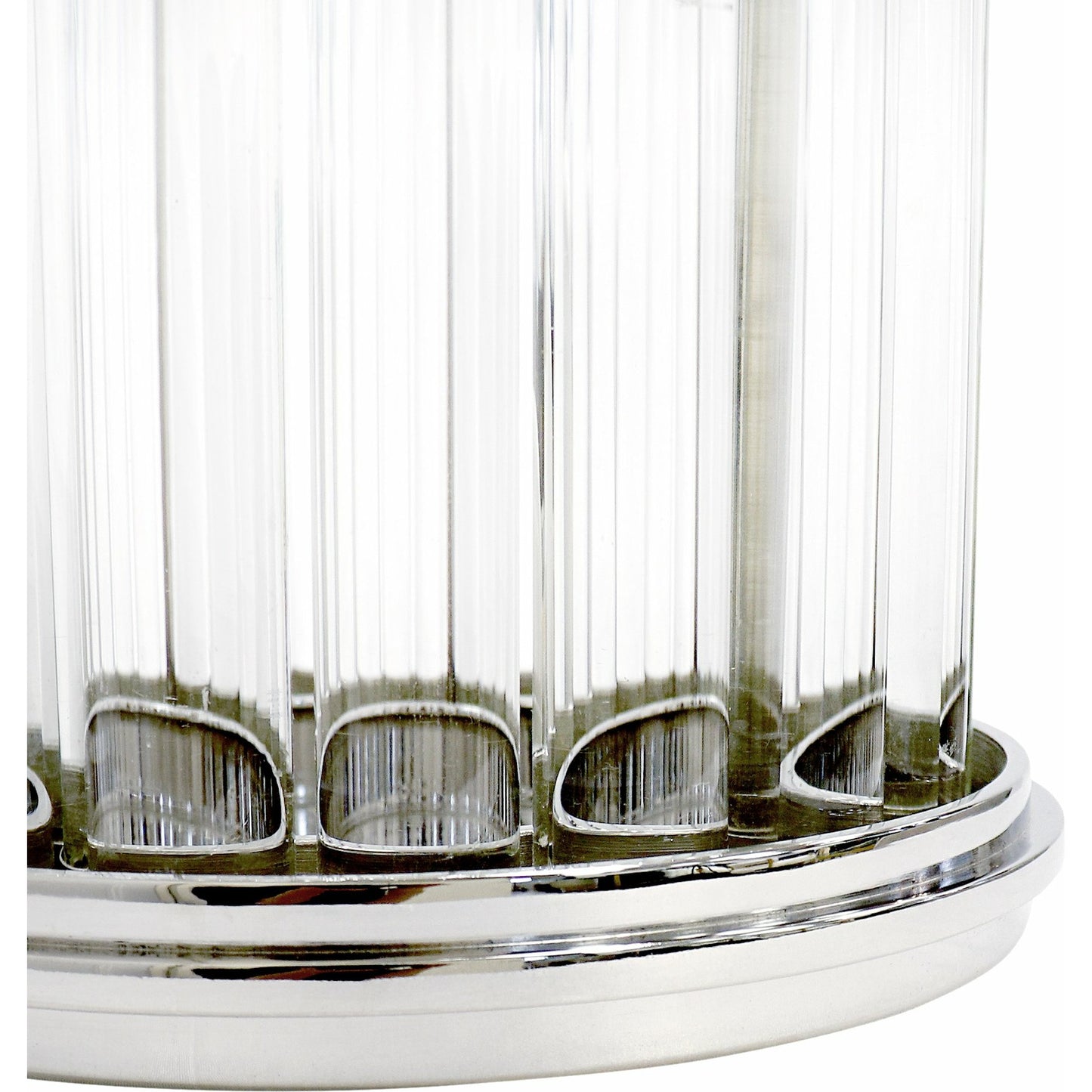 007 SI-1718111 | Additional Silo | Lucian Hurricane by Pasargad Home in clear and clear. Made from lucite, steel in a transitional style.