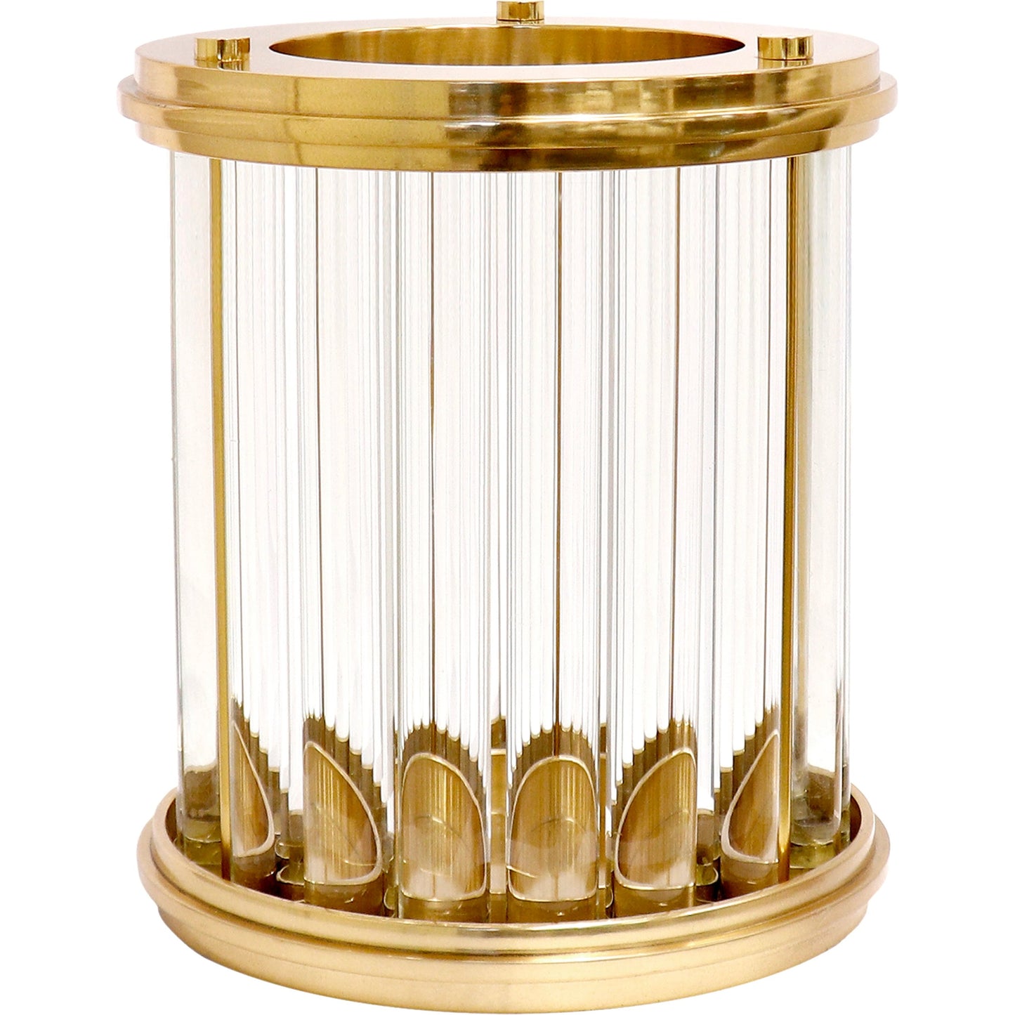 014 SI-1718092 | Additional Silo | Calypso Hurricane by Pasargad Home in clear and clear. Made from lucite, steel in a modern style.