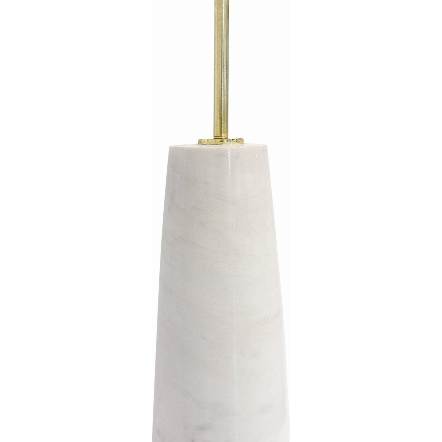 003 SI-1718084 | Additional Silo | Amara Side Table by Pasargad Home in white. Made from marble, steel in a transitional style.