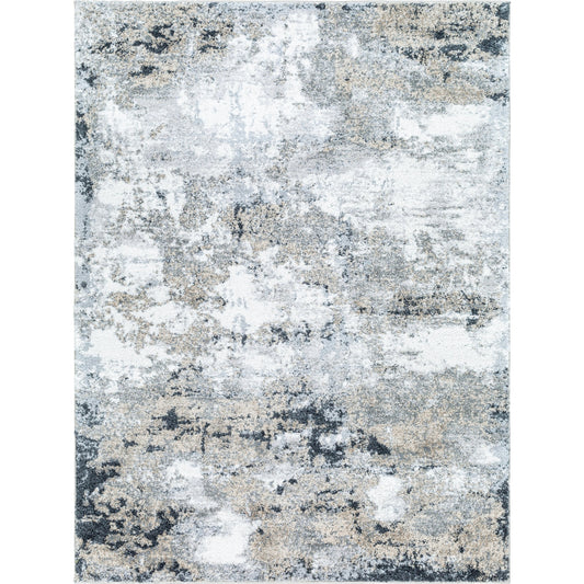 Portofino Rug - 526563 by Livabliss in white, light gray, medium gray, beige, charcoal, taupe. Made from face: 77% polypropylene, 23% polyester, warp: 100% cotton in a unique style.