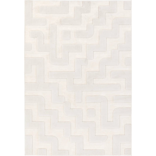 001 SI-2354823,SI-2354824,SI-2354825,SI-2354826,SI-2354827 | Primary Silo | Petros PTR08 Rug by Jaipur Living in ivory. Made from 80% polyester, 20% chenille in a unique style.