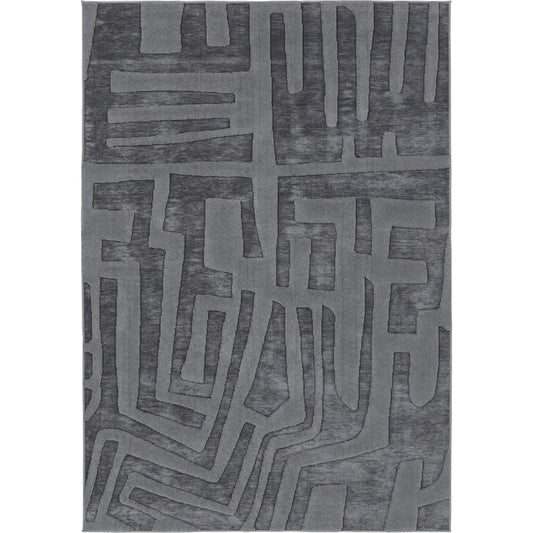 001 SI-2354828,SI-2354829,SI-2354830,SI-2354831,SI-2354832 | Primary Silo | Petros PTR09 Rug by Jaipur Living in gray. Made from 80% polyester, 20% chenille in a unique style.
