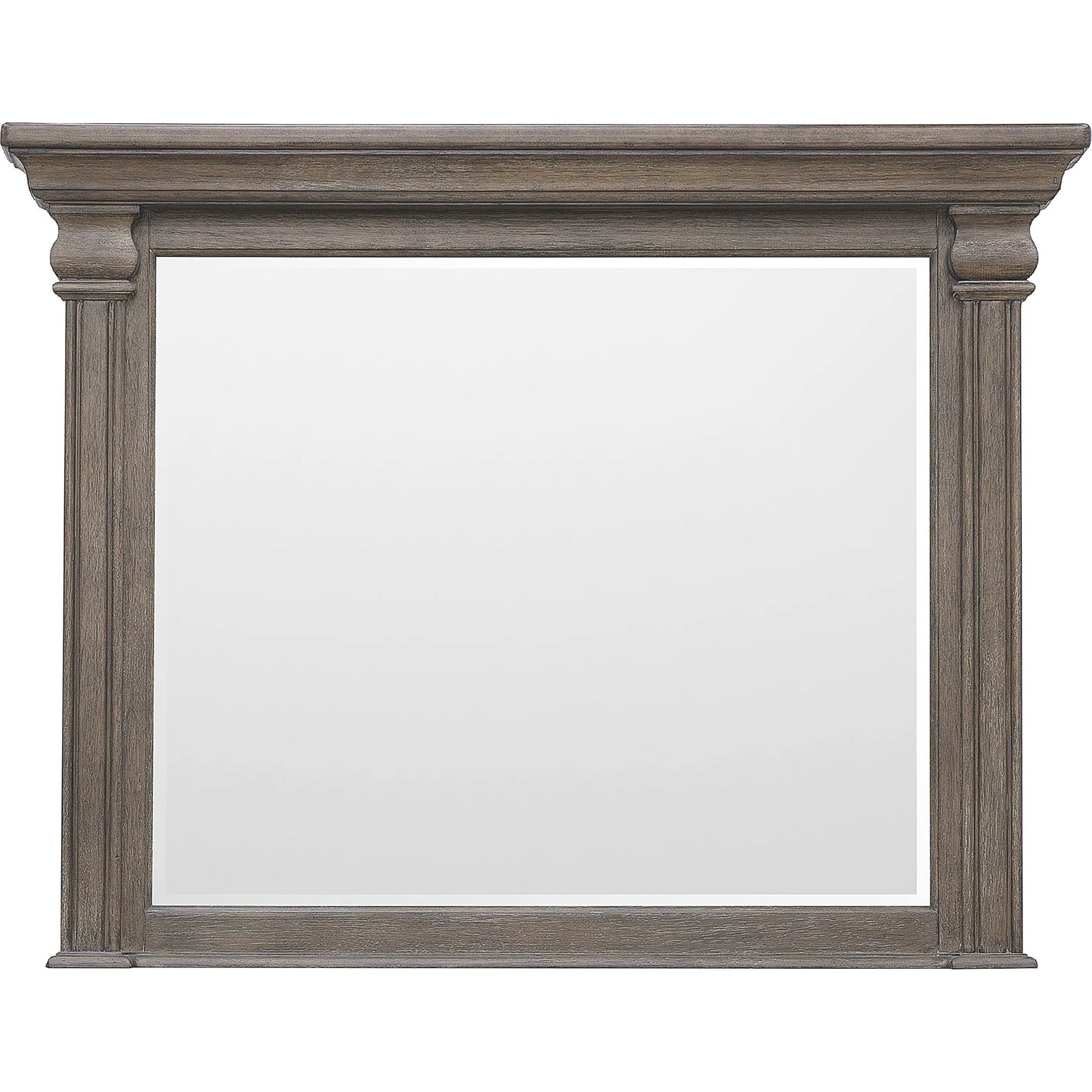 003 SI-2383581 | Additional Silo | Madison Ridge Dresser Mirror by Pulaski Furniture in natural bark. Made from flat-cut white oak wood veneers in a unique style.