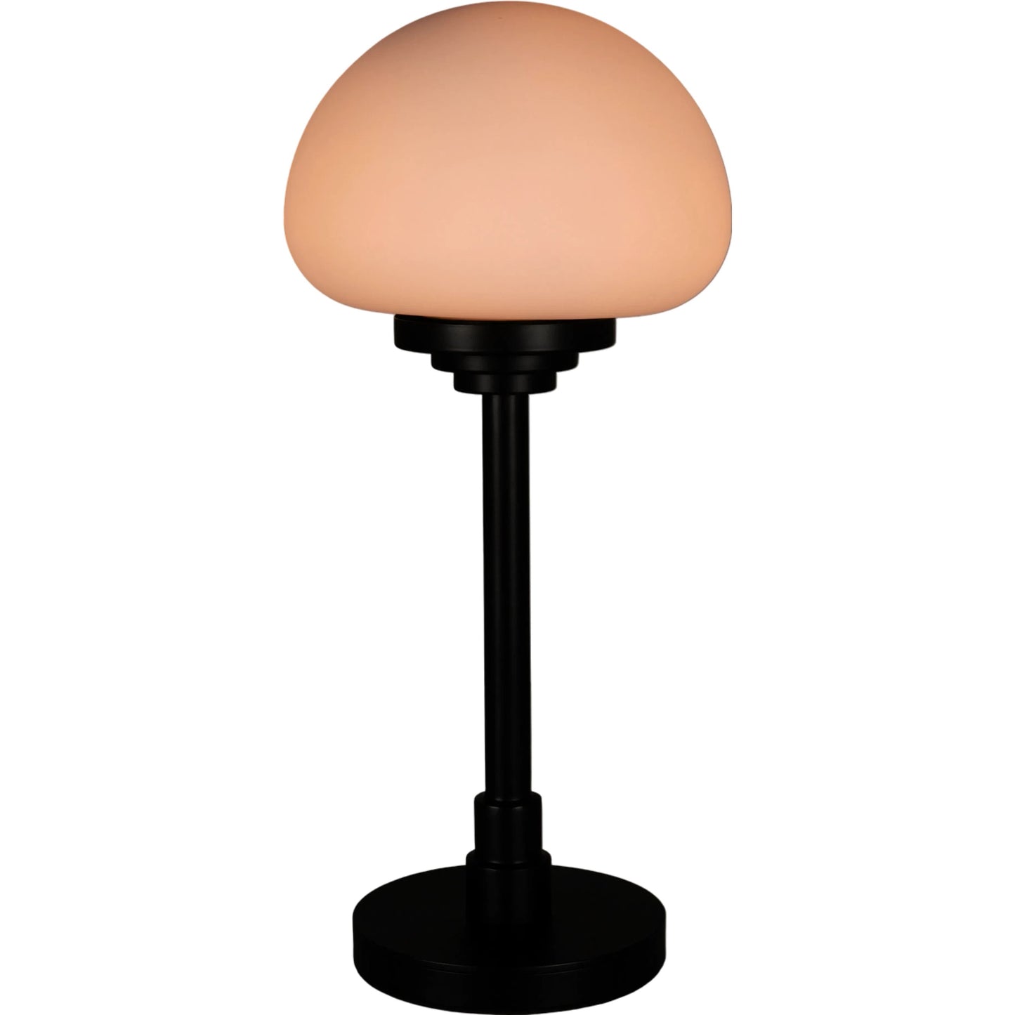 001 SI-2189431 | Primary Silo | Charlotte Lamp by Noir in matte black. Made from industrial steel and frosted glass in a modern style.
