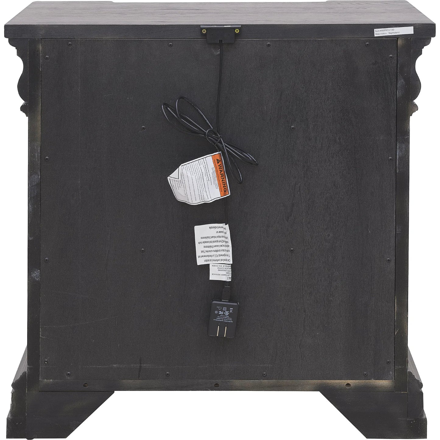 004 SI-2383584 | Additional Silo | Madison Ridge 3 Drawer Nightstand by Pulaski Furniture in natural bark. Made from flat-cut white oak wood veneers in a unique style.