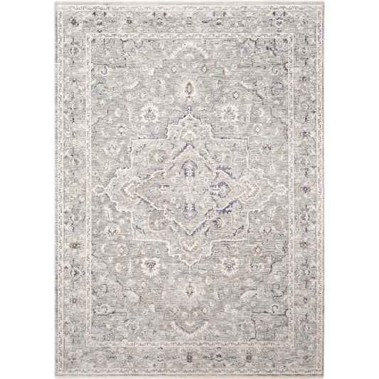 001 SI-1888047,SI-1888049,SI-1888051 | Primary Silo | Palazzo Rug - 23912 by Livabliss in taupe, rose, pale blue, denim, navy, brown. Made from 70% polyester, 30% viscose in a unique style.