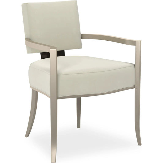 Reserved Seating Arm Chair by Caracole. Made from unique in a transitional style.