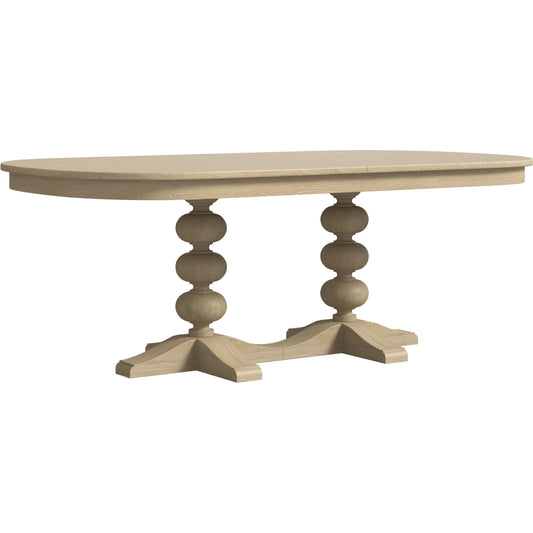 001 SI-2514194 | Primary Silo | Haven Rectangular Dining Table by A.R.T. Furniture in sun oak. Made from parawood solids, oak veneer in a transitional style.
