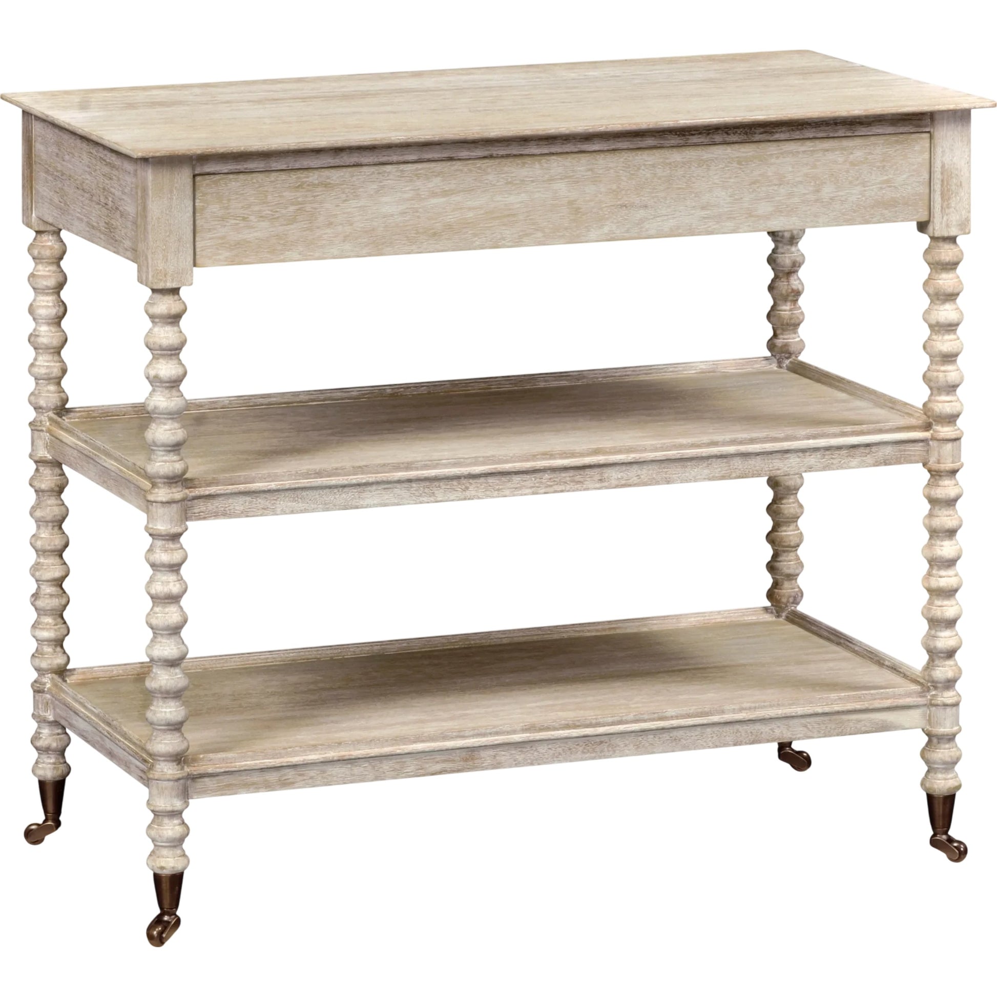 Tormarton End Table by Jonathan Charles in grey and washed acacia. Made from acacia in a transitional style.