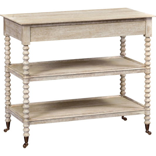 Tormarton End Table by Jonathan Charles in grey and washed acacia. Made from acacia in a transitional style.