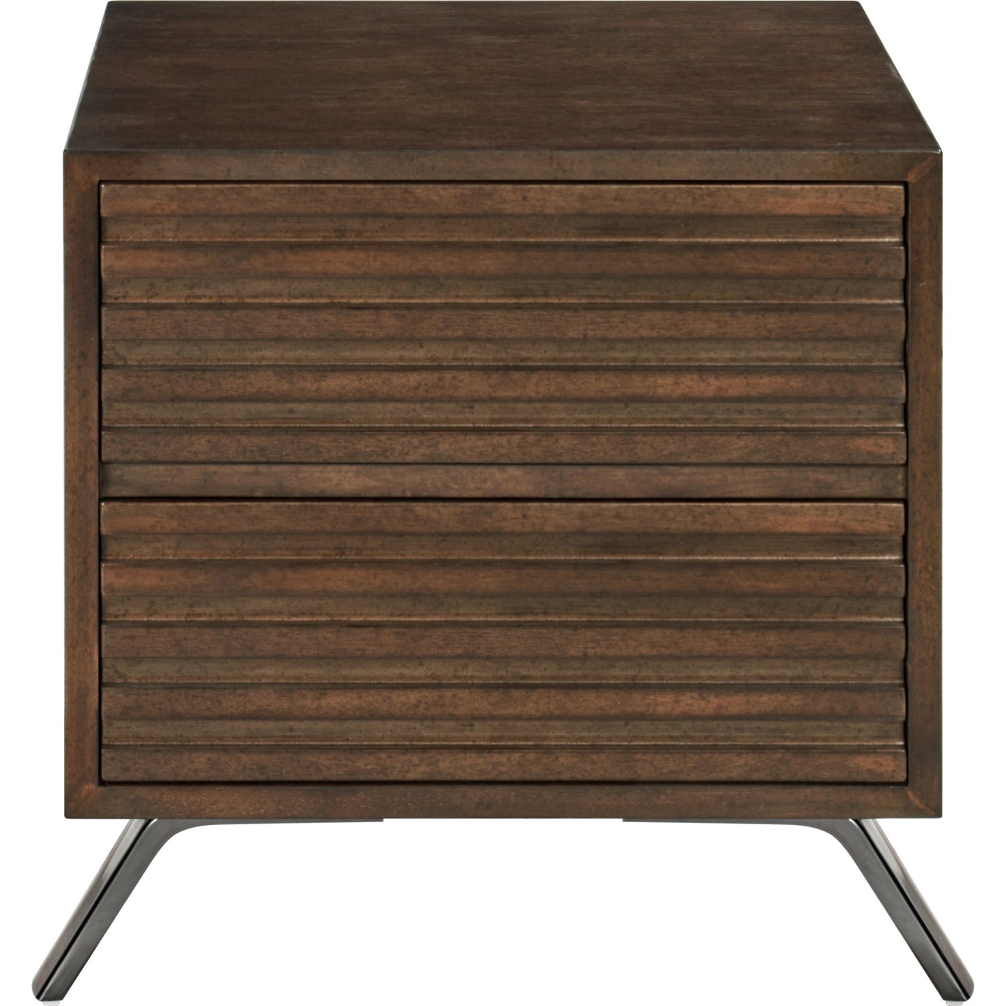 002 SI-2130631 | Primary Silo | Zest 2-Push Drawer Nightstand by Zest in espresso. Made from mdf, particle board in a modern style.