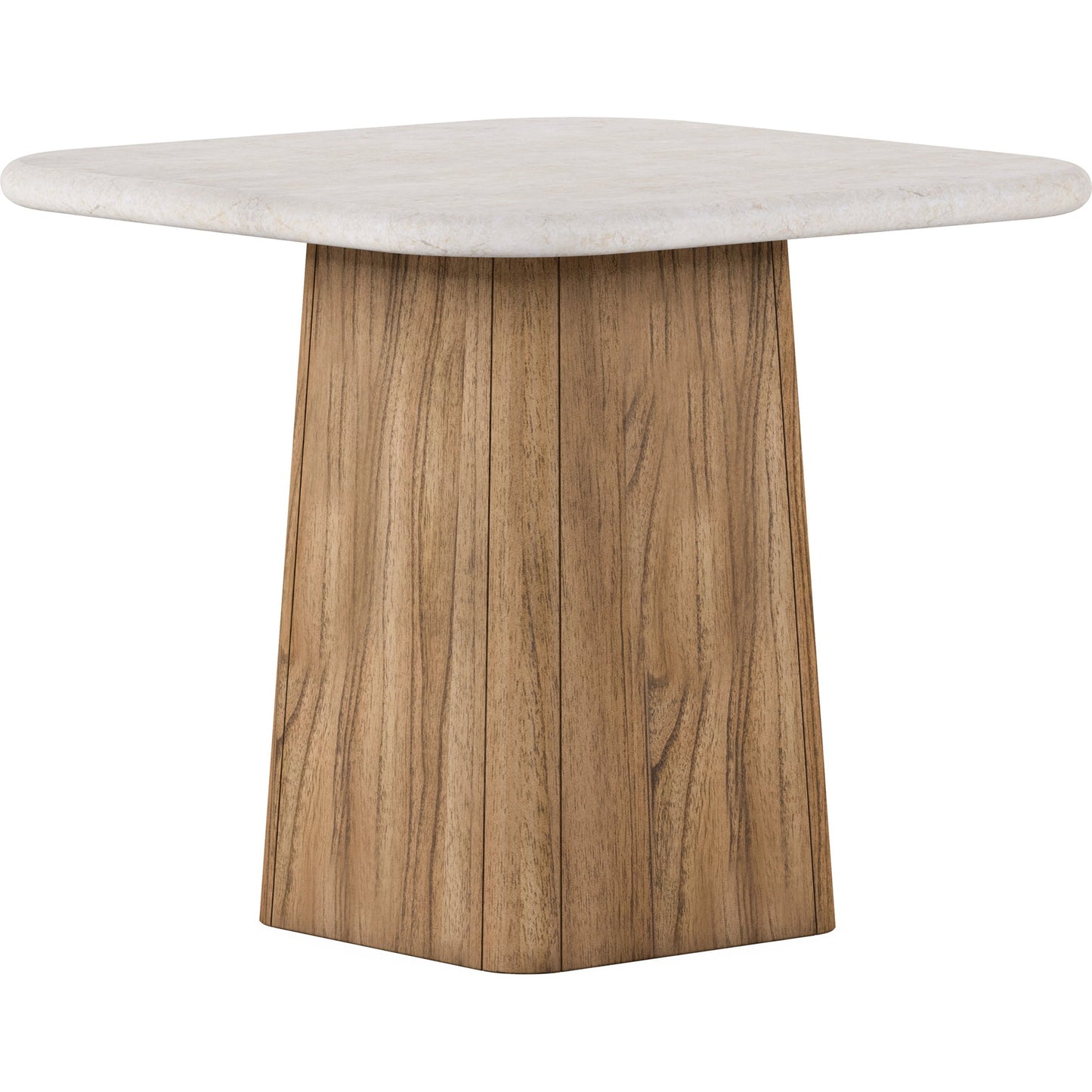 001 SI-2065159 | Additional Silo | Portico Accent Table by A.R.T. Furniture in sienna. Made from parawood solids, mindi veneers, travertine in a modern style.
