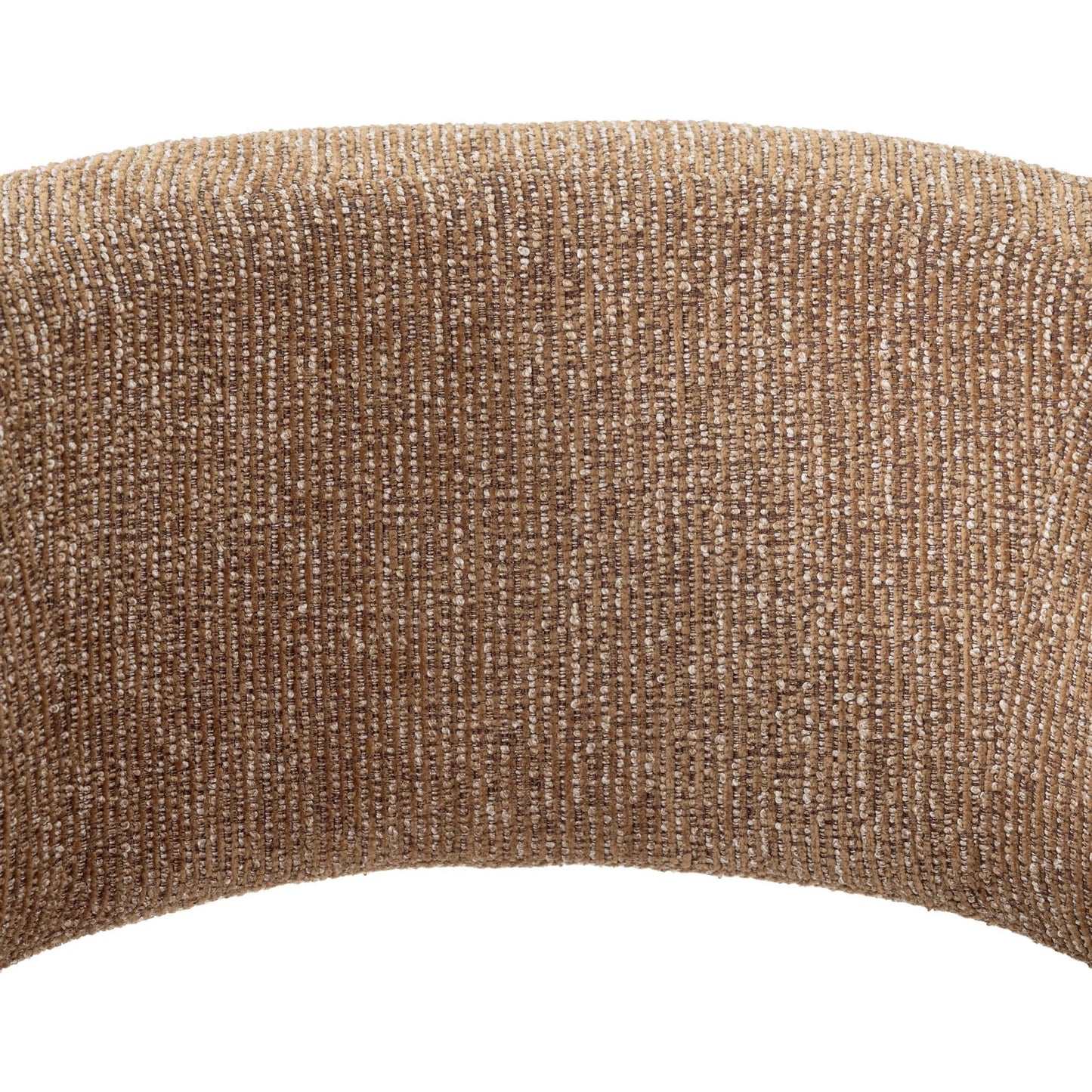 004 SI-2325203 | Closeup | Quinn Dining Chair by LH Imports in granulated gold. Made from pine wood, plywood, polyester fabric, solid rubberwood, hr foam, polyester fiber in a eclectic & global style.