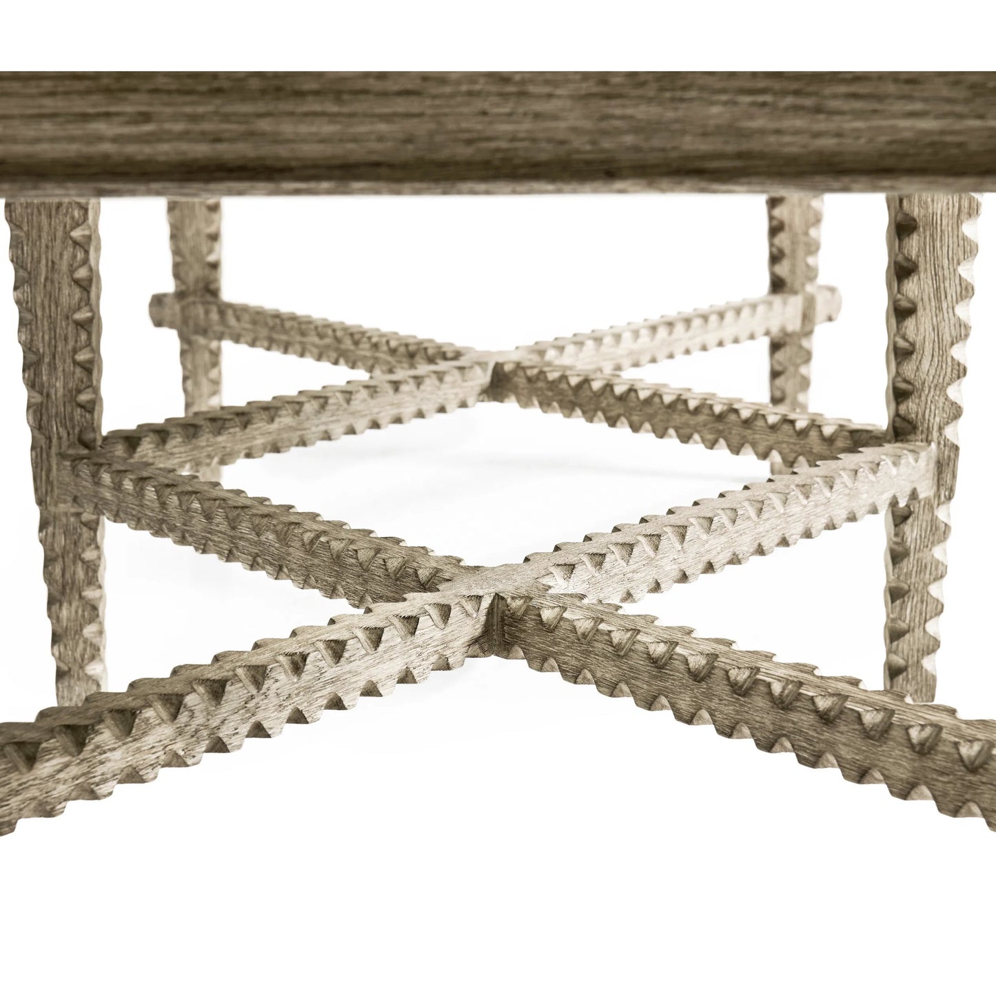 010 SI-2252696 | Closeup | Stratford Coffee Table by Jonathan Charles in grey and greyed oak. Made from oak, oak veneer in a transitional style.