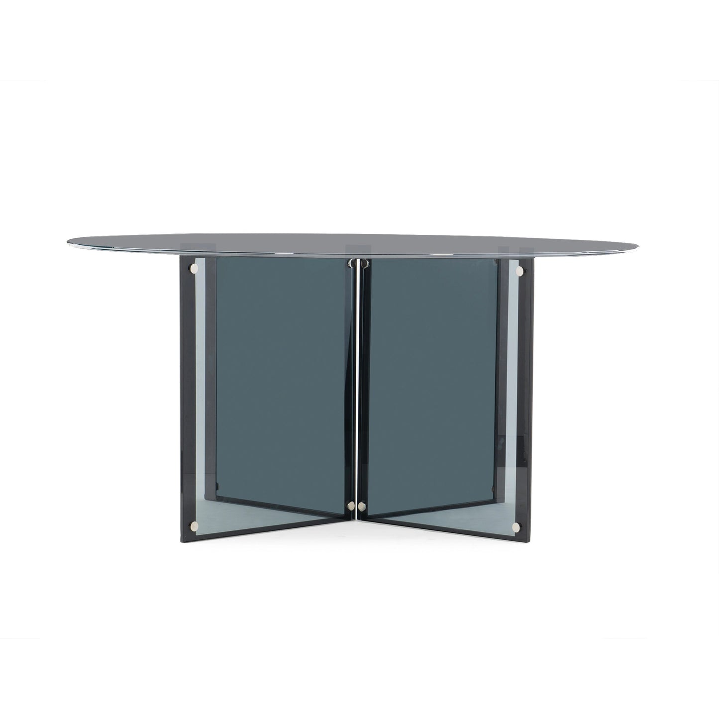 001 SI-1955809 | Additional Silo | 54 Inch Round Tempered Glass Top by Caracole in natural. Made from unique in a modern style.