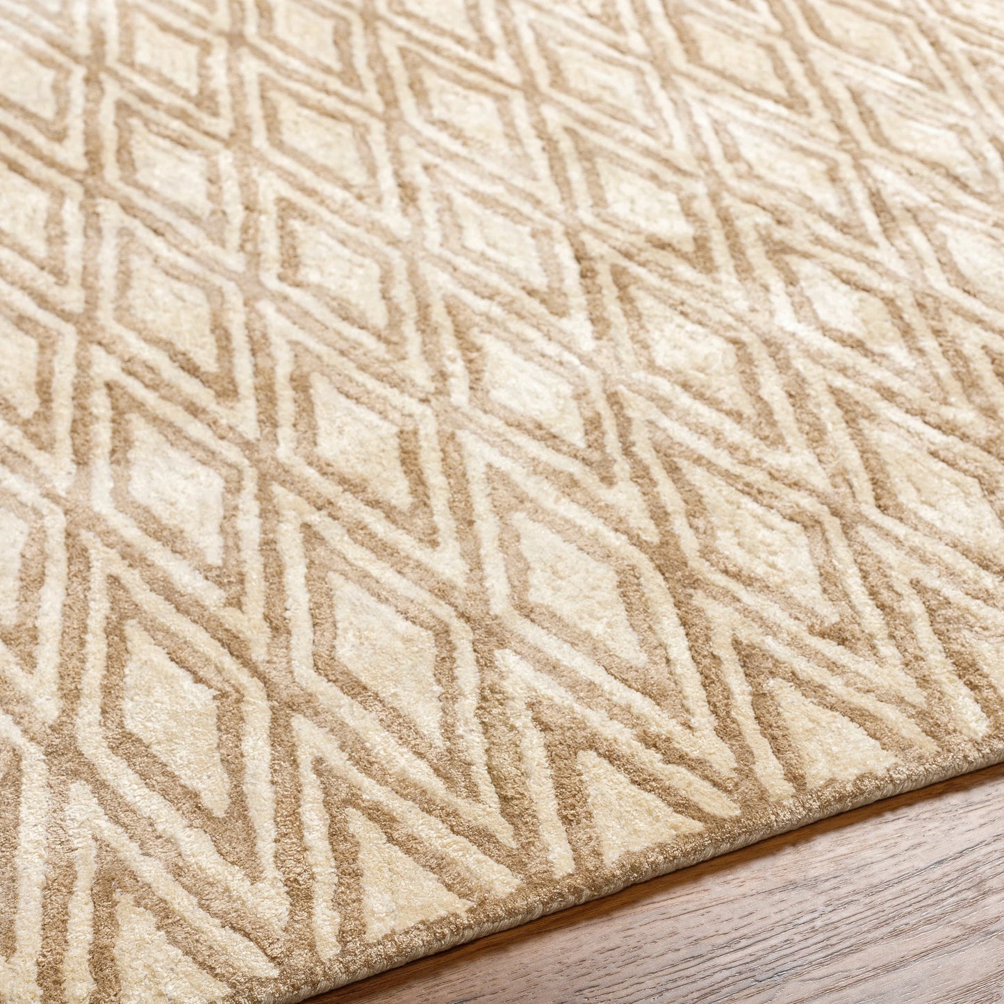 012 61459-24951,61459-24958,61459-43885 | Closeup | Quartz Rug - 12963 by Surya. Made from 100% viscose in a unique style.