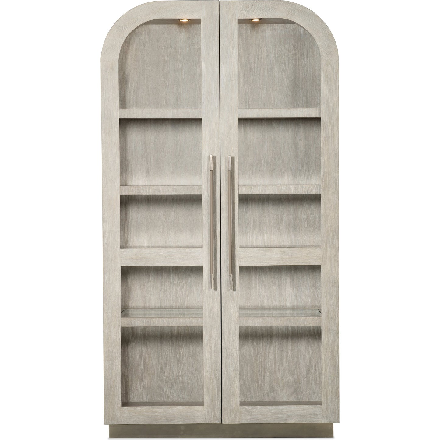 004 SI-2133641 | Additional Silo | Modern Mood Display Cabinet by Hooker Furniture. Made from oak veneers, metal, glass in a modern style.
