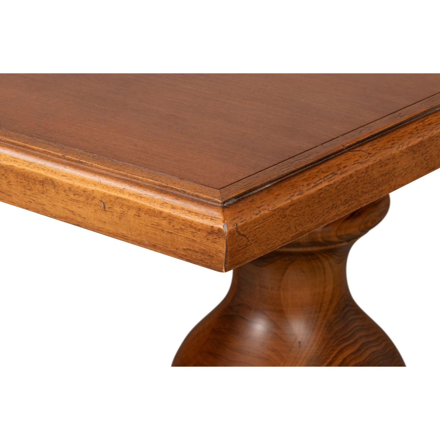 003 SI-2447888 | Additional Silo | Lionisio Trestle Table by Sarreid Ltd. in brown and noce anticato. Made from unique in a unique style.