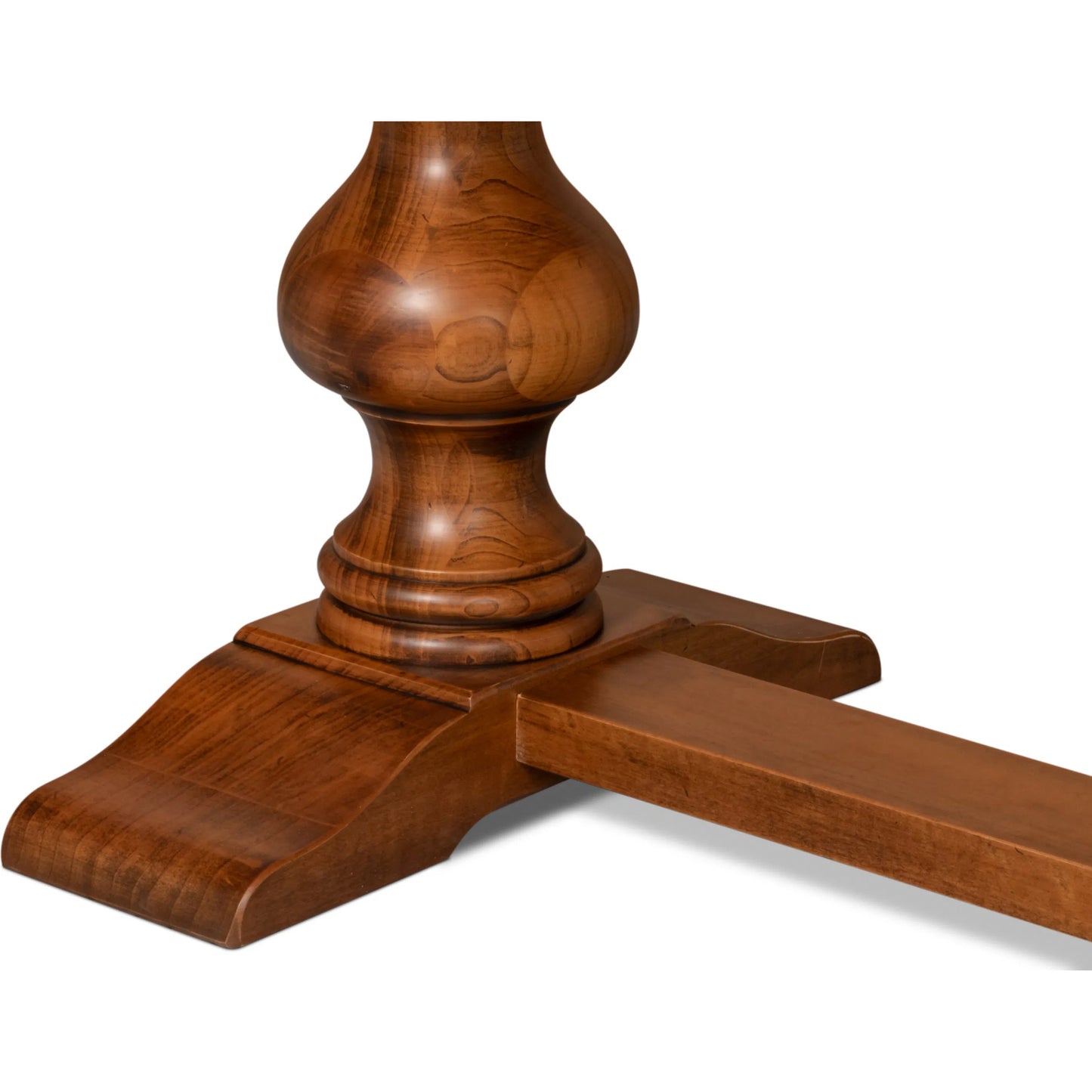 011 SI-2447888 | Additional Silo | Lionisio Trestle Table by Sarreid Ltd. in brown and noce anticato. Made from unique in a unique style.