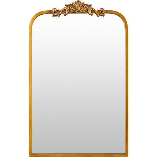 Aarlen Accent Mirror - 529925 by Surya. Made from iron in a modern style.