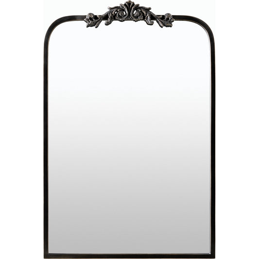 Aarlen Accent Mirror - 529925 by Surya. Made from iron in a modern style.
