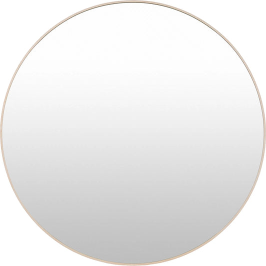 001 SI-2245499,SI-2245500,SI-2245501,SI-2245502 | Primary Silo | Aranya Round Accent Wall Mirror by Livabliss in natural. Made from aluminum in a transitional style.