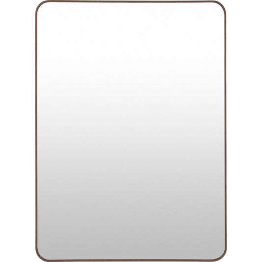 Aranya 22383 Accent Mirror by Livabliss in natural. Made from aluminum in a transitional style.