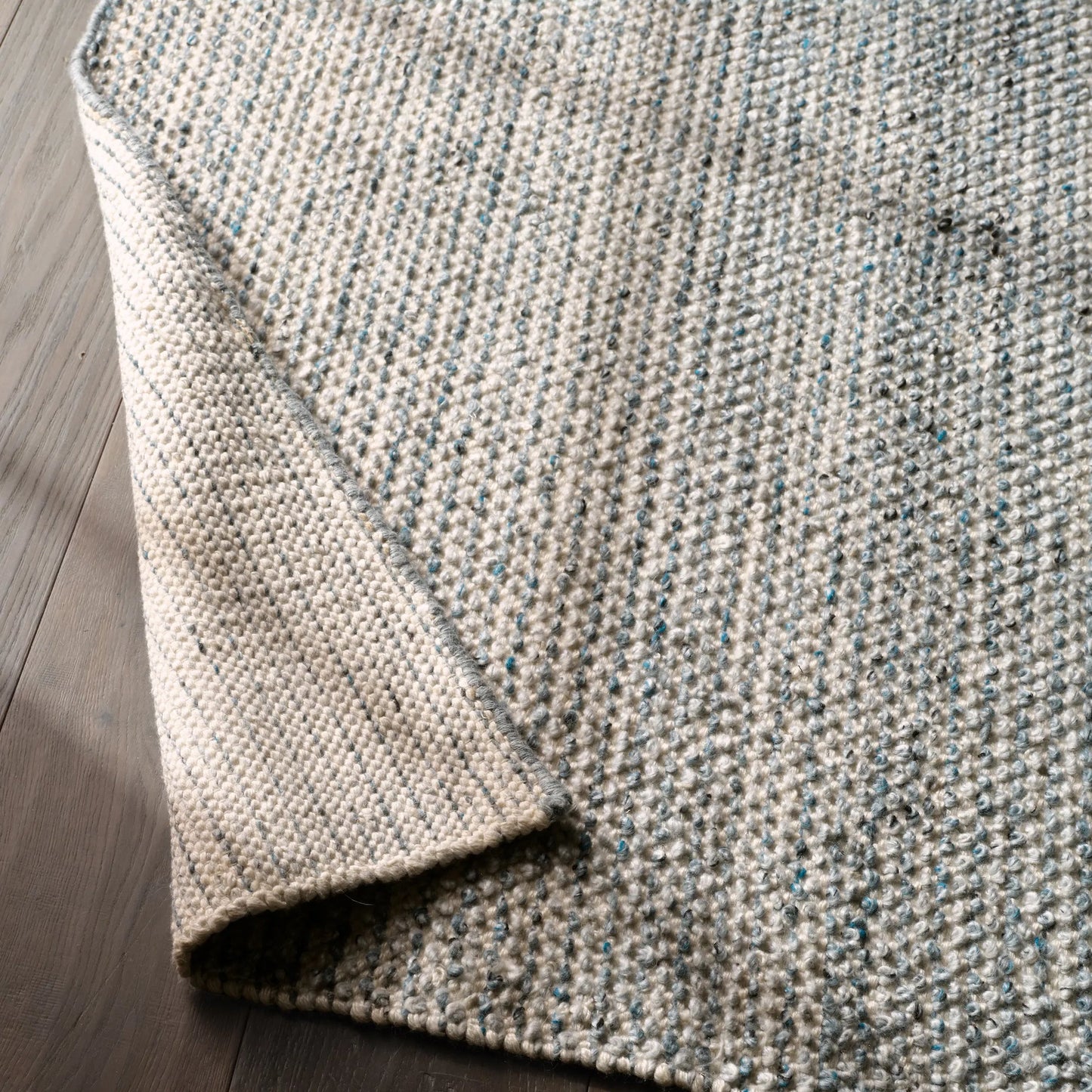 005 SI-2386409,SI-2444796 | Lifestyle | Rebecca RBC08 Indoor/Outdoor Rug by Jaipur Living in blue, white. Made from 100% pet yarn in a unique style.