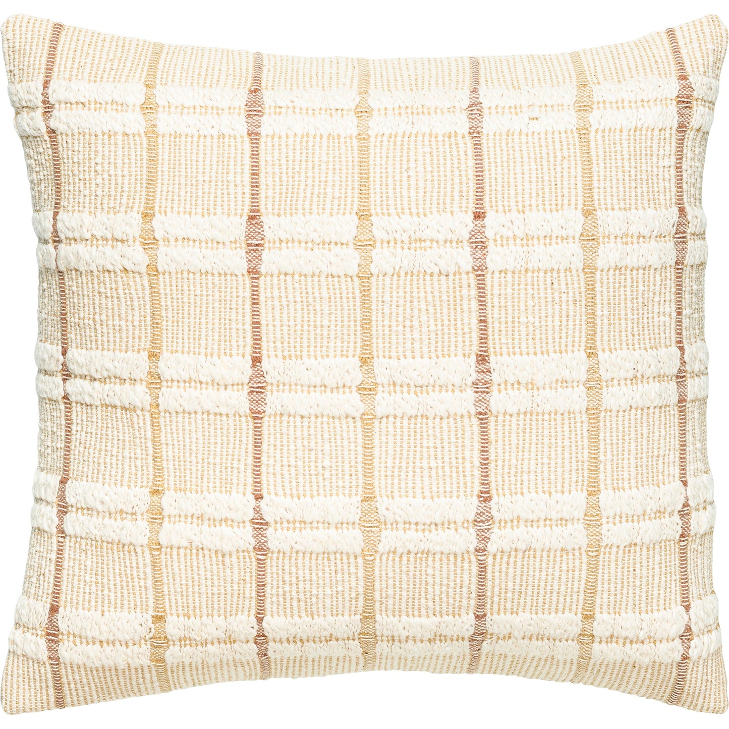 002 SI-1915758,SI-1915759,SI-1915760,SI-1915761,SI-1915762,SI-1915763 | Additional Silo | Rochester Pillow - 15097 by Surya in off-white, pearl, desert tan, beige. Made from front: 100% cotton, back: 100% cotton in a modern style.
