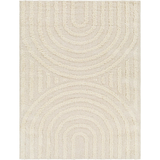 001 SI-2257471 | Primary Silo | Rodos RDO-2328 Rug by Livabliss in beige, white. Made from polyester in a unique style.