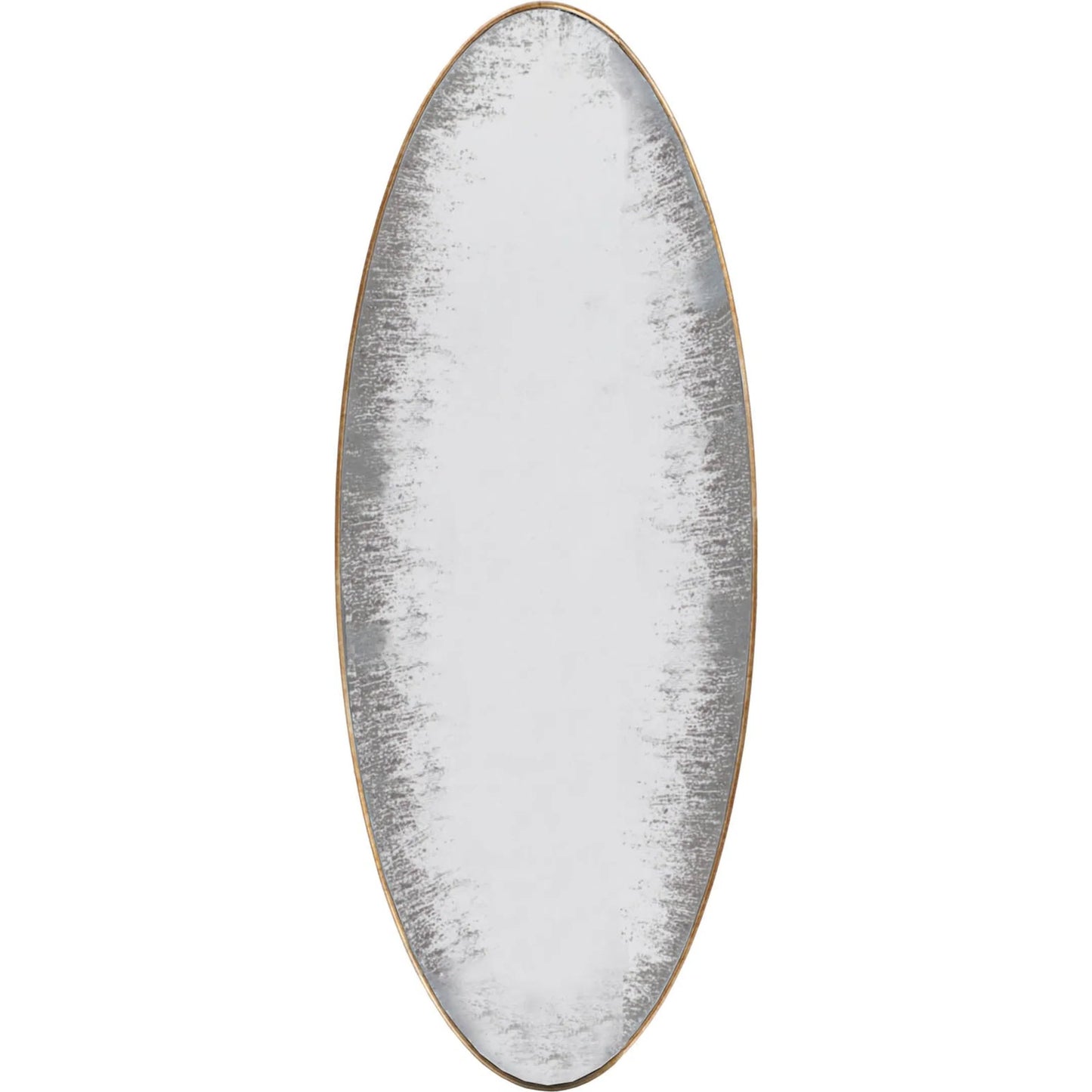 001 SI-2452939 | Primary Silo | Greta Elipse Mirror by LH Imports in antique brass. Made from unique in a transitional style.