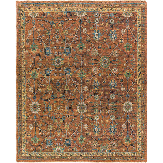 002 SI-1889382,SI-1889385,SI-1889386,SI-1914448 | Primary Silo | Reign REG-2301 Rug by Surya in dark brown, brown, black, beige, dusty pink. Made from unique in a unique style.