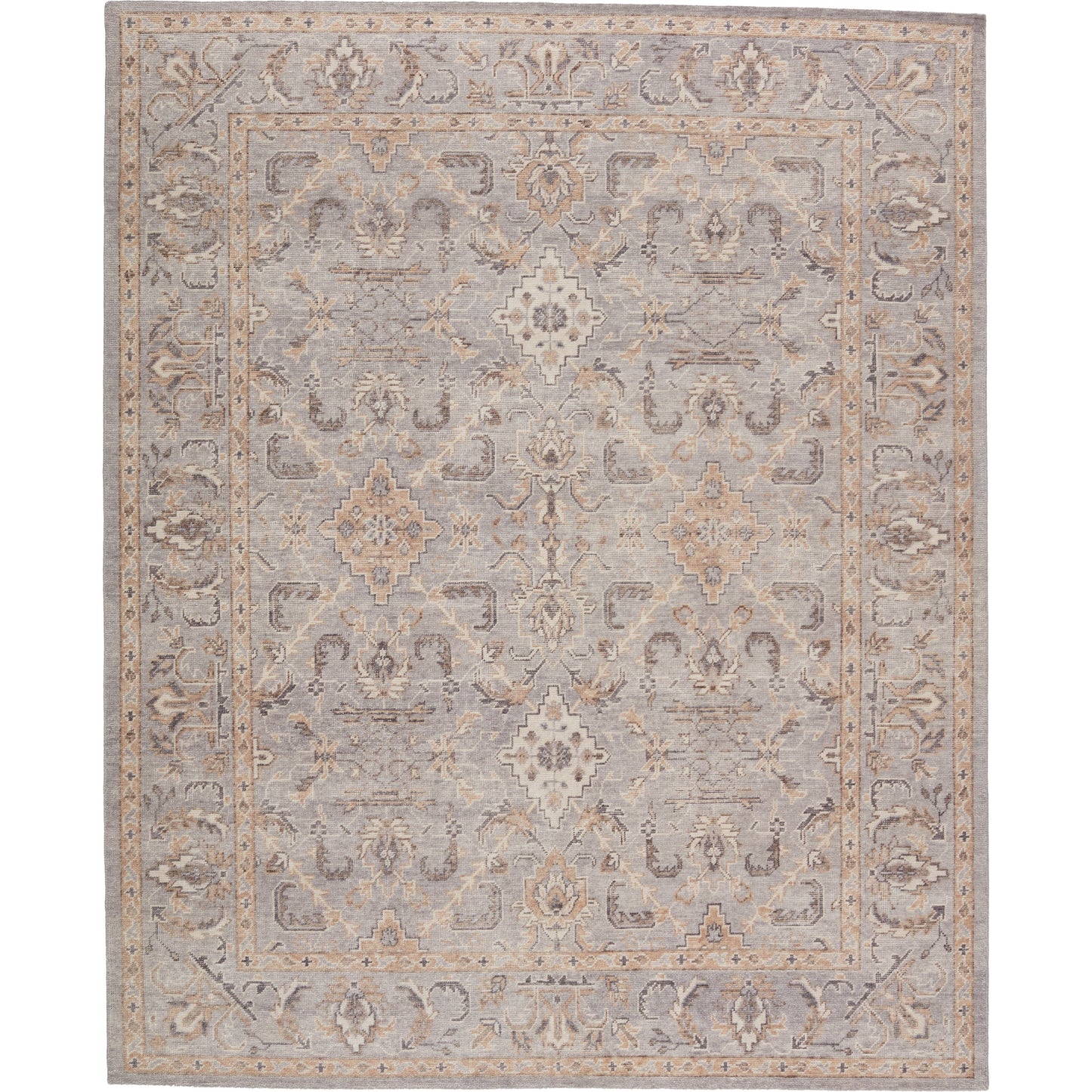 001 SI-1750843,SI-1750844,SI-1750845,SI-1750846,SI-1795565 | Primary Silo | Wyndham Rug by Jaipur Living in light gray, tan. Made from 100% wool in a unique style.