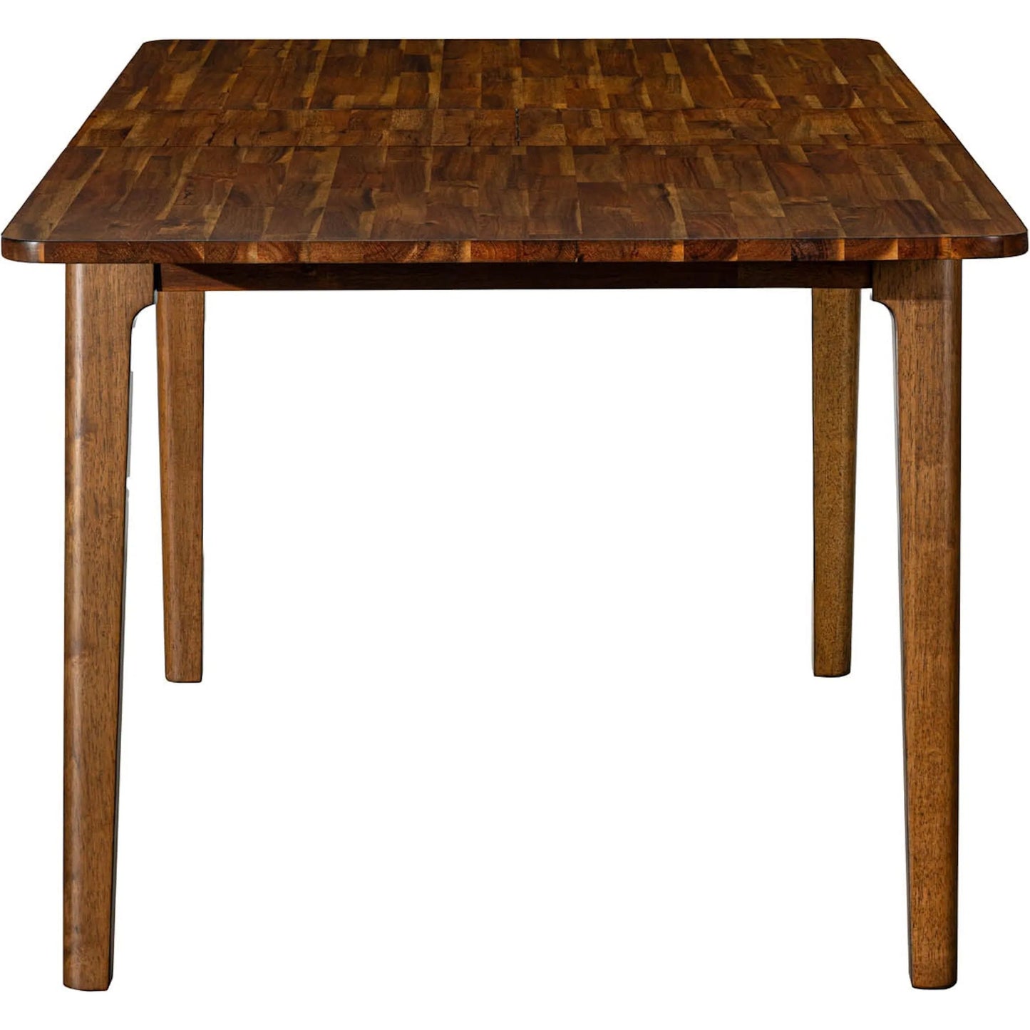 003 SI-2325212 | Unknown | Remix Extension Dining Table (70"/86") by LH Imports in brown. Made from acacia, beech, rubberwood in a unique style.