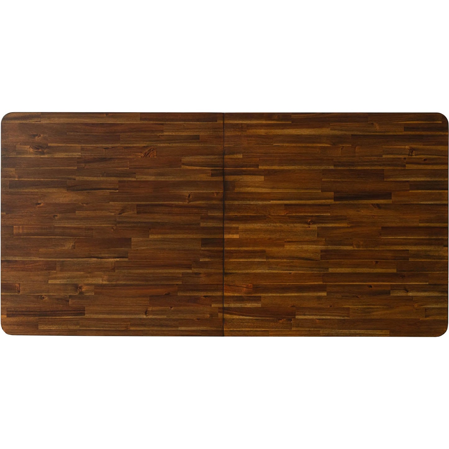 005 SI-2325212 | Unknown | Remix Extension Dining Table (70"/86") by LH Imports in brown. Made from acacia, beech, rubberwood in a unique style.