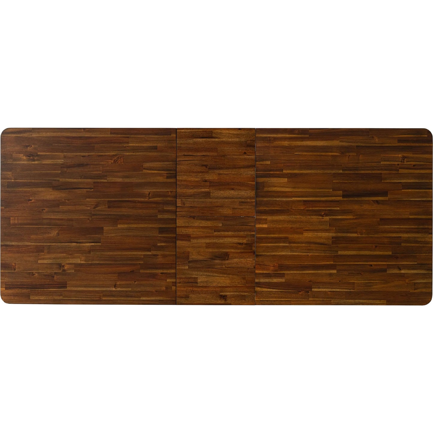 006 SI-2325212 | Unknown | Remix Extension Dining Table (70"/86") by LH Imports in brown. Made from acacia, beech, rubberwood in a unique style.