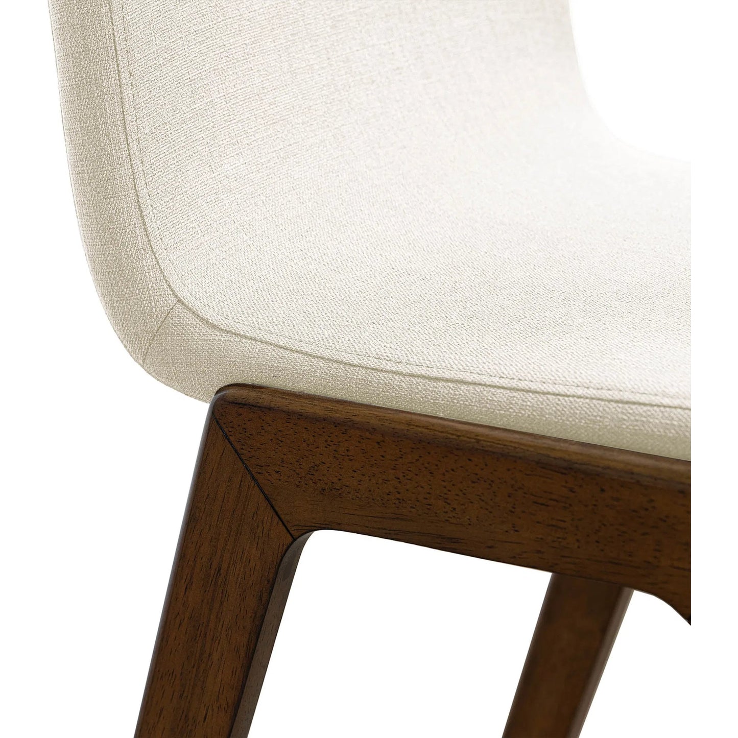 014 SI-2325216 | Unknown | Remix Counter Stool by LH Imports in estelle brown. Made from 100% polyester, solid rubber wood, laminated veneer lumber in a unique style.
