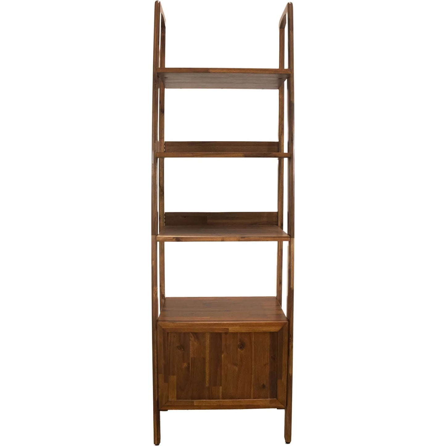 002 SI-2325214 | Unknown | Remix 1-Door Bookcase by LH Imports in brown and estelle brown, polish. Made from solid acacia, mdf carb p2, acacia veneer, solid hardwood in a unique style.