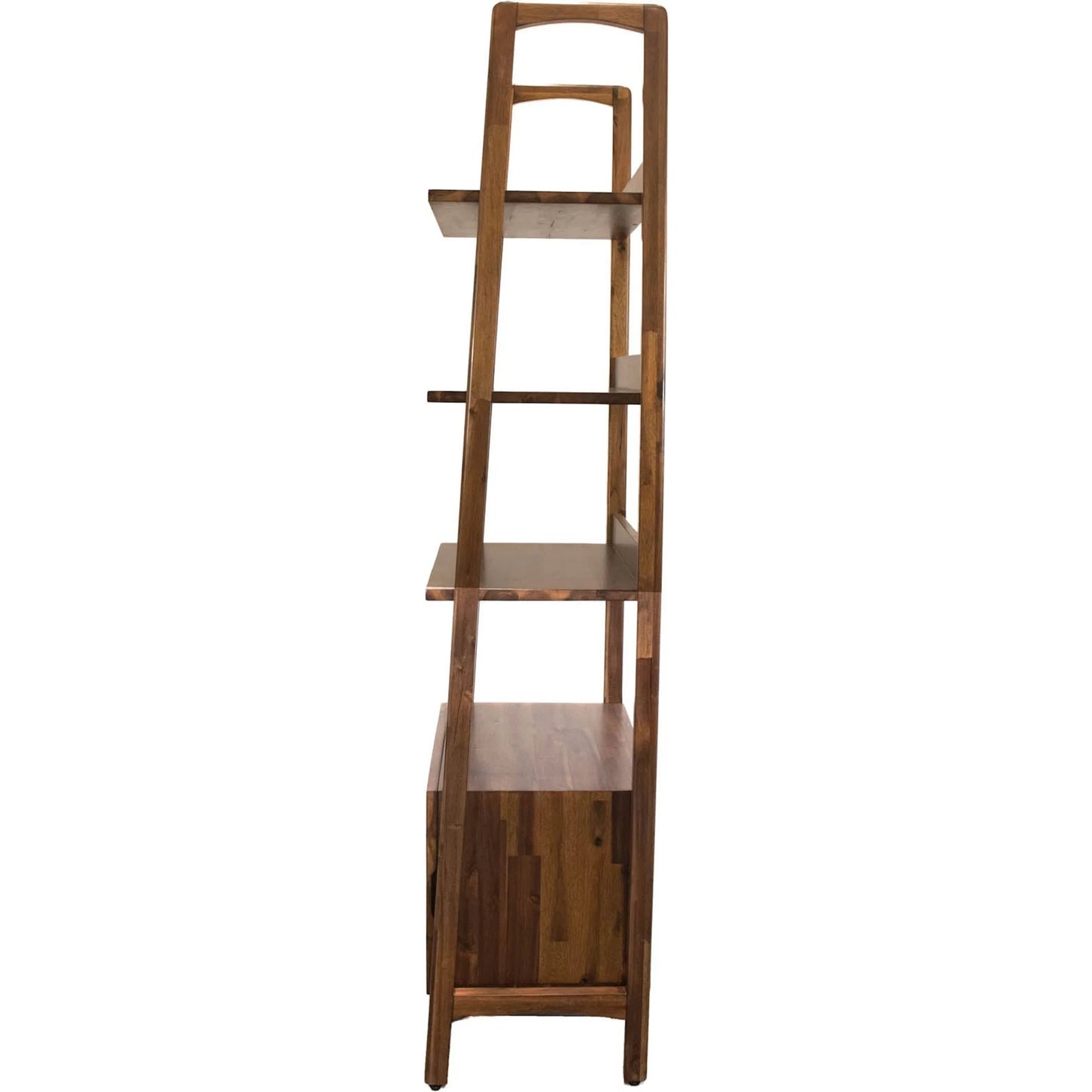 003 SI-2325214 | Unknown | Remix 1-Door Bookcase by LH Imports in brown and estelle brown, polish. Made from solid acacia, mdf carb p2, acacia veneer, solid hardwood in a unique style.