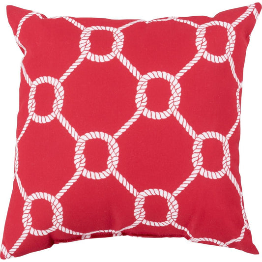 Rain Pillow - 27366 by Livabliss. Made from front: 100% polyester, back: 100% polyester in a coastal style.