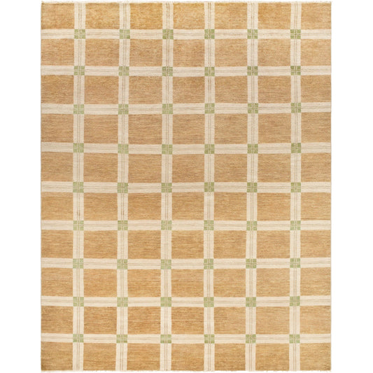 Riviera 623883 Rug by Surya in goldenrod, ivory, sage green. Made from new zealand wool, cotton in a unique style.