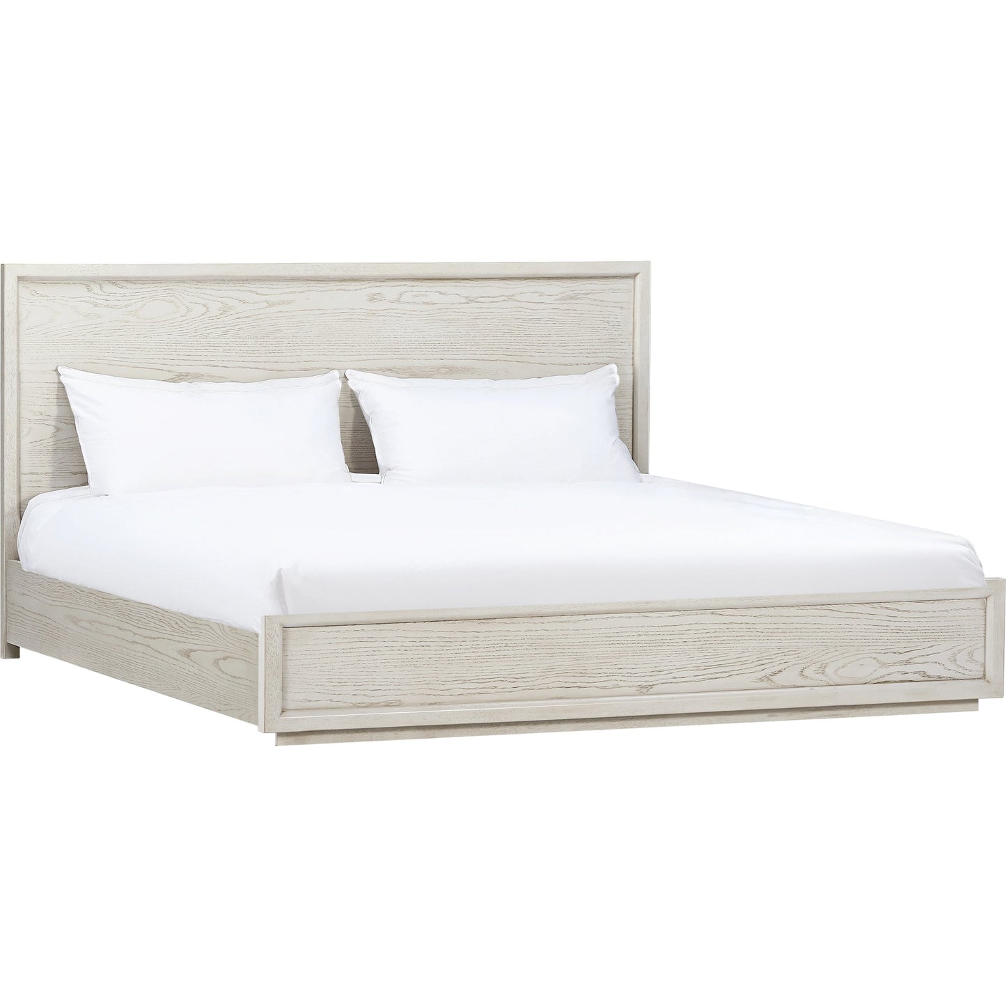 001 SI-2130629,SI-2130630 | Primary Silo | Zest Solid Wood Platform Bed by Zest in light oak. Made from mdf, partical board in a modern style.